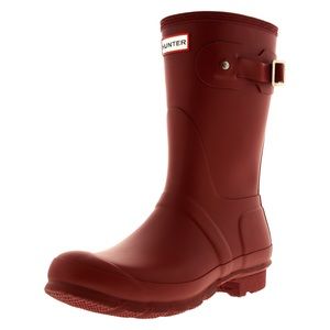 Dark Red Hunter Rain Boots